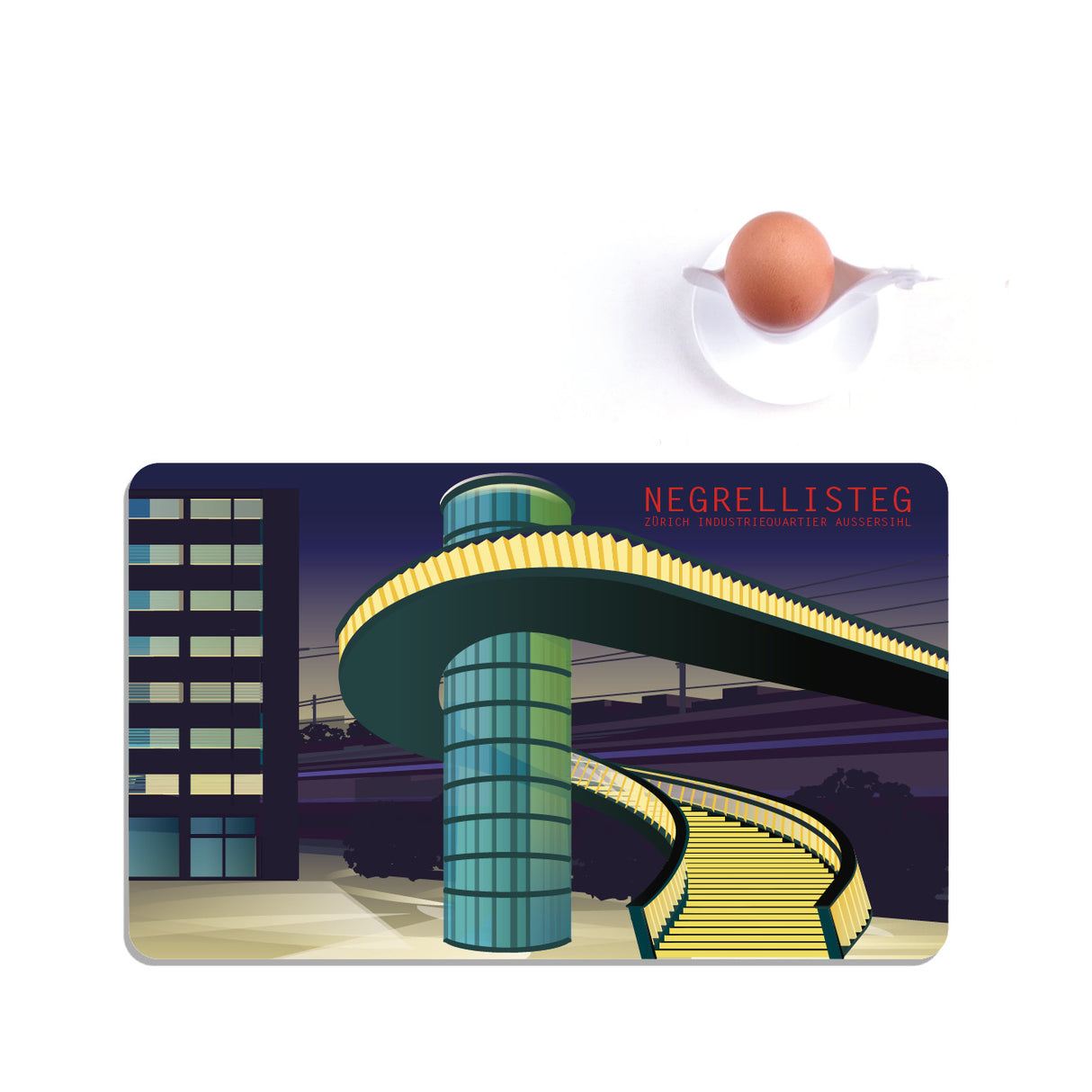 s.wert Frühstücksbrett Zürich Negrellisteg