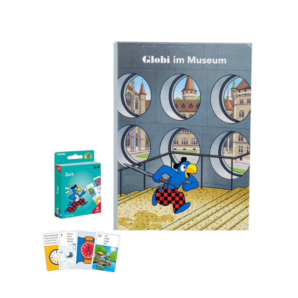 Geschenkset Globi Lernen