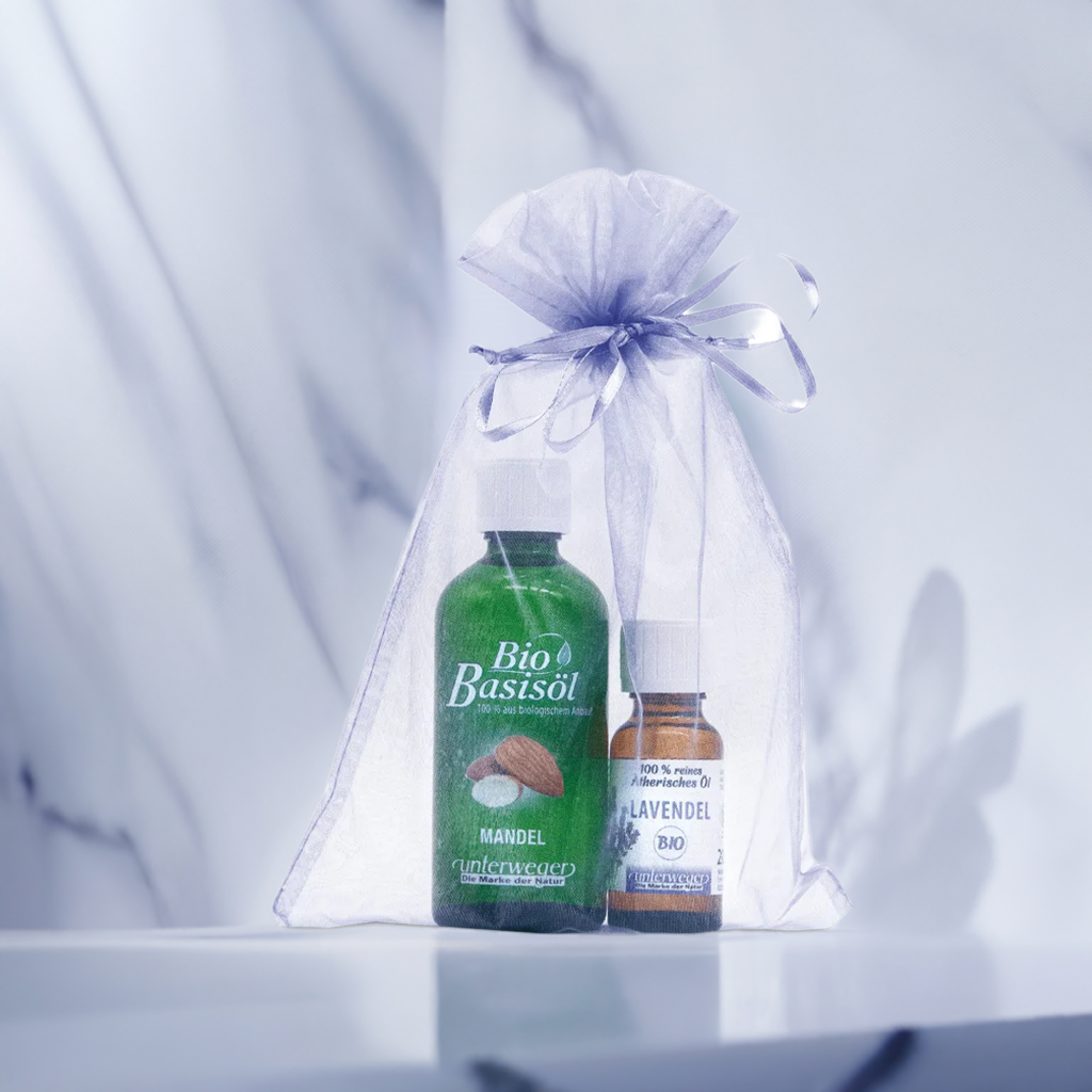 Unterweger Hautölpaket Spezial – 3-teiliges Naturkosmetik-Set mit ätherischen Ölen zur täglichen Pflege & Aromamassage