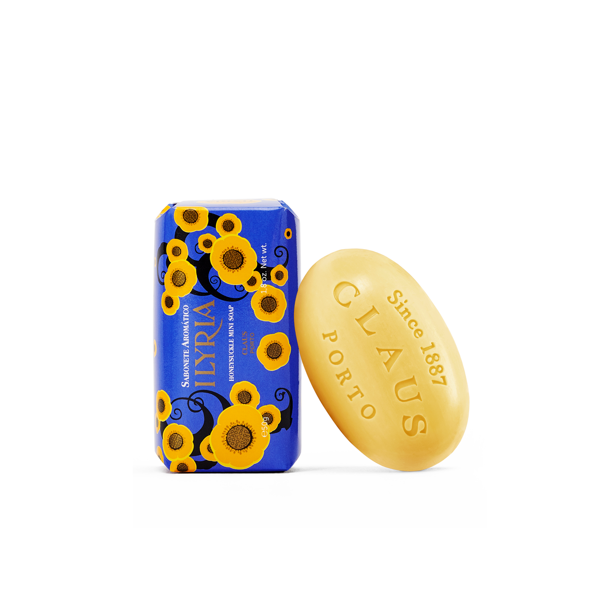 Claus Porto ILYRIA HONEYSUCKLE Mini Seife, 50 g