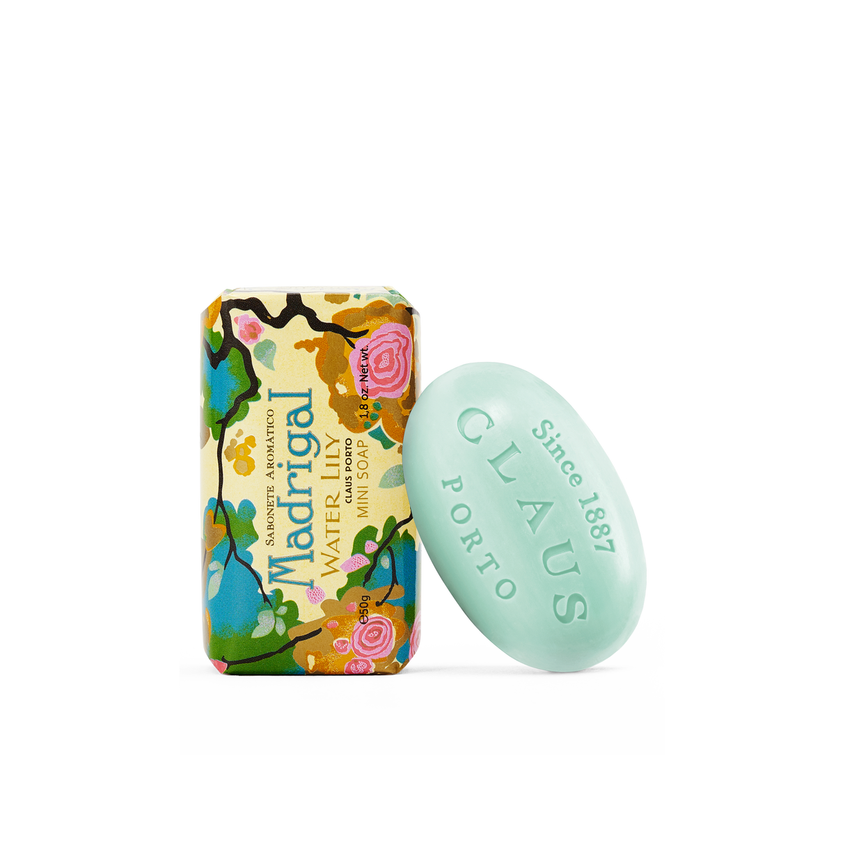 Claus Porto MADRIGAL WATER LILY Mini Seife, 50 g