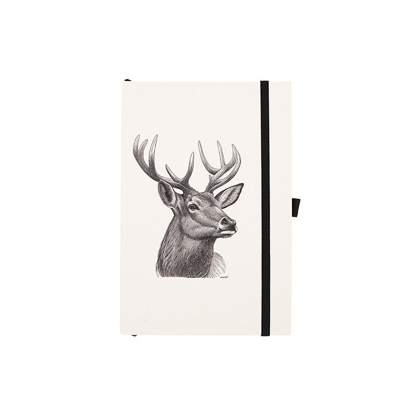 mumix Notizbuch A5, Hirsch