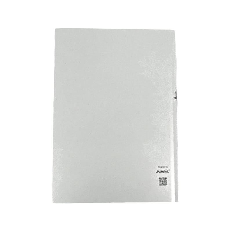 mumix Notizbuch weiss, Motiv Kuh