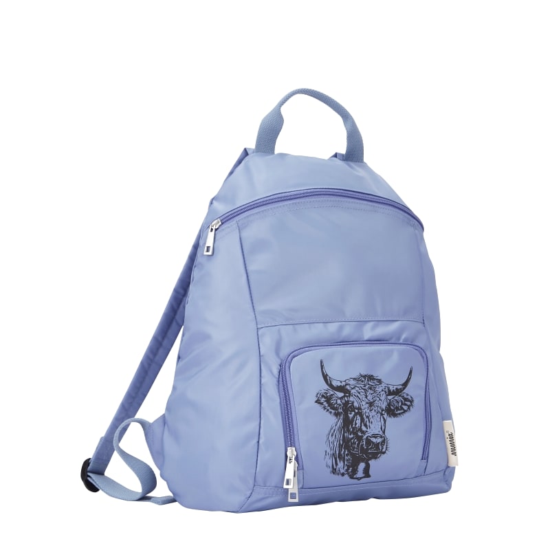 mumix Rucksack Ueli recycled Nylon blau Kuh