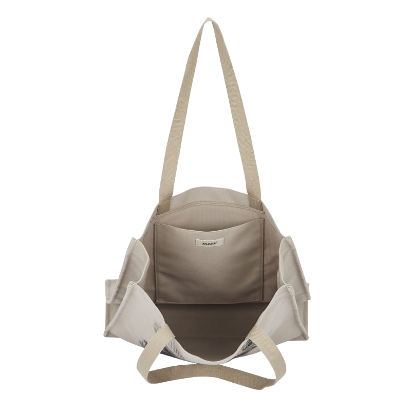 mumix Shopper Max beige Hörnchen