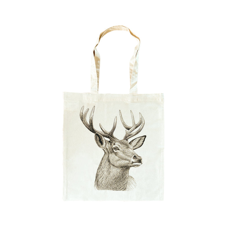 mumix Tasche Stoff natur Hirsch