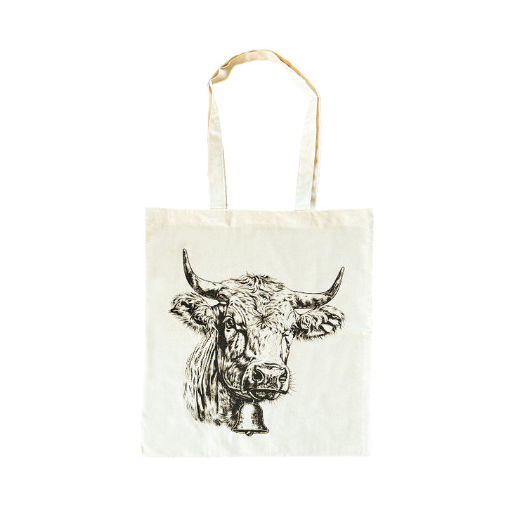 mumix Stofftasche natur Kuh