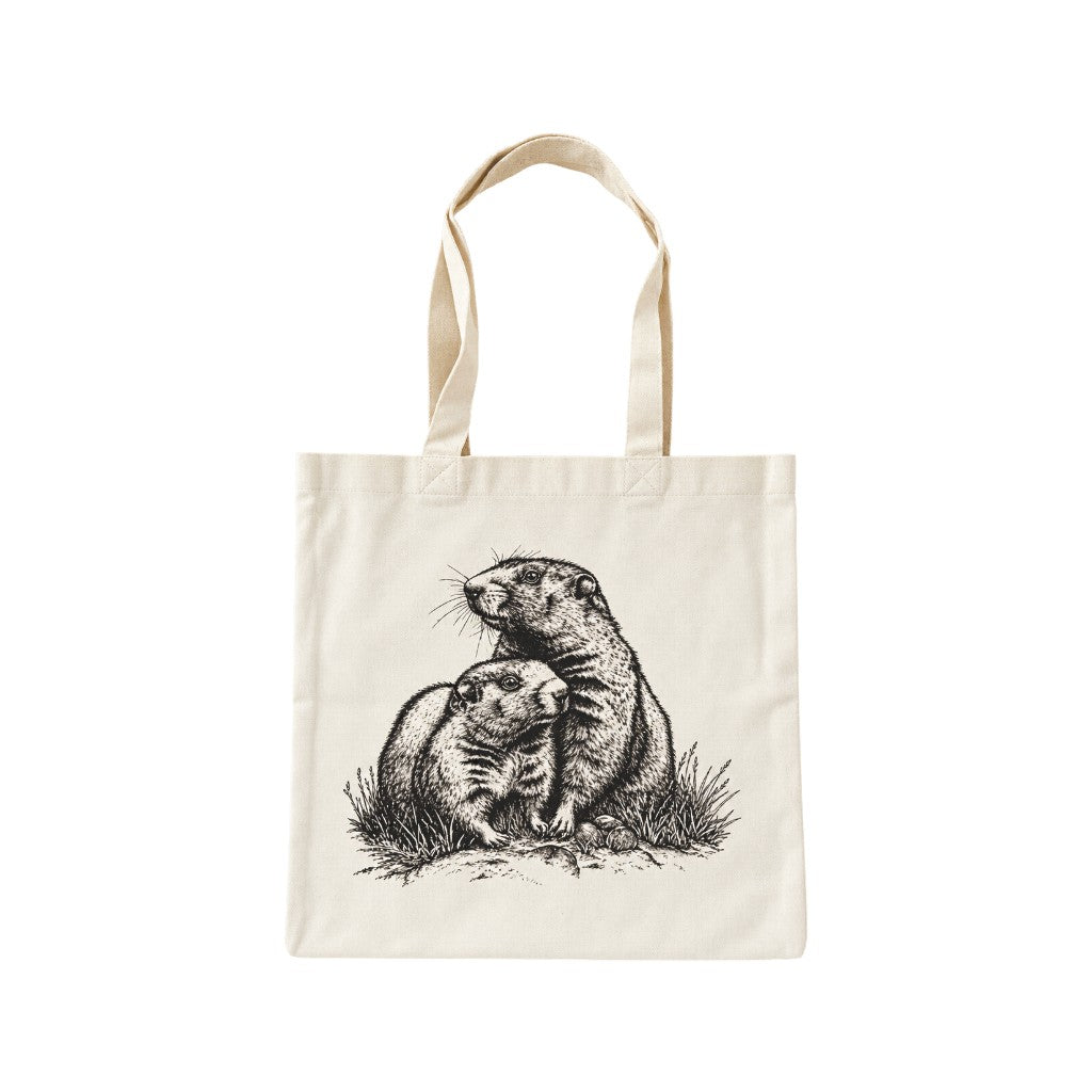 mumix Tasche Stoff Murmeltier