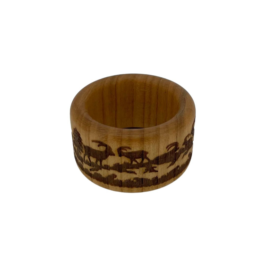 mumix Serviettenringe mit Scherenschnitt