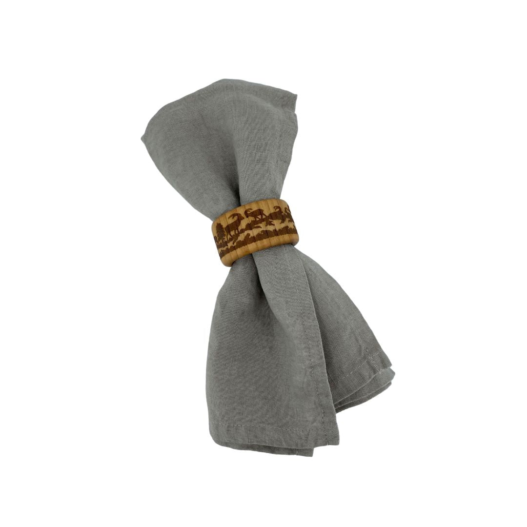 mumix Serviettenringe mit Scherenschnitt