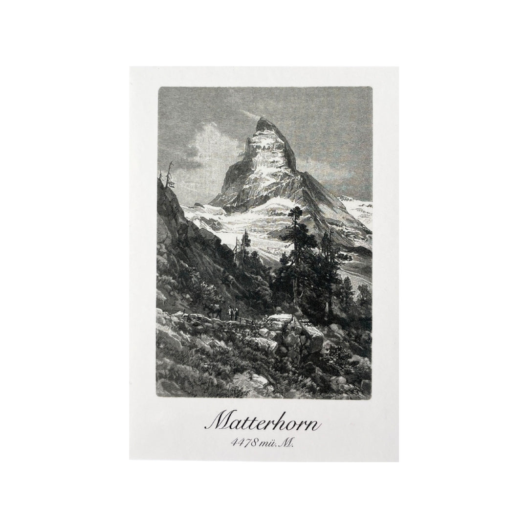 mumix Sticker Nostalgie Matterhorn