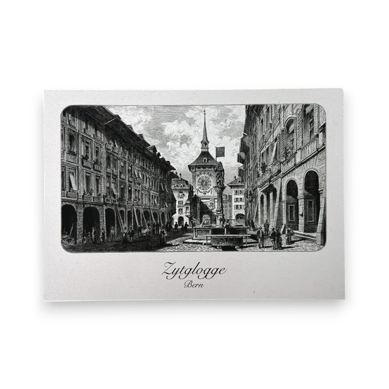 mumix Postkarte A6 Nostalgie Zytglogge