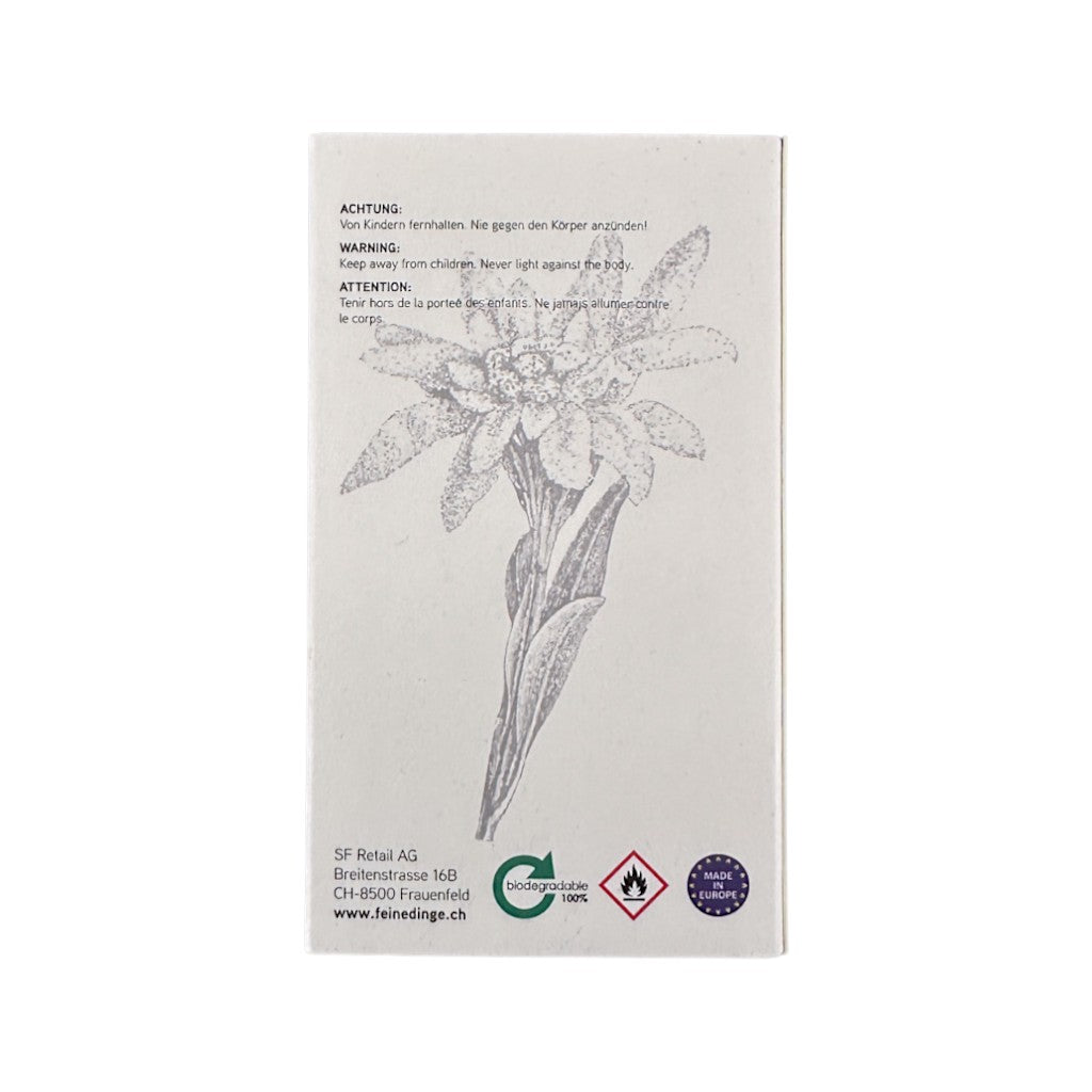 mumix Streichholzschachtel Nostalgie Edelweiss