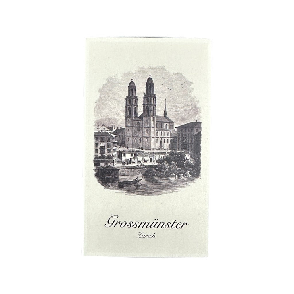 mumix Streichholzschachtel Nostalgie Grossmünster