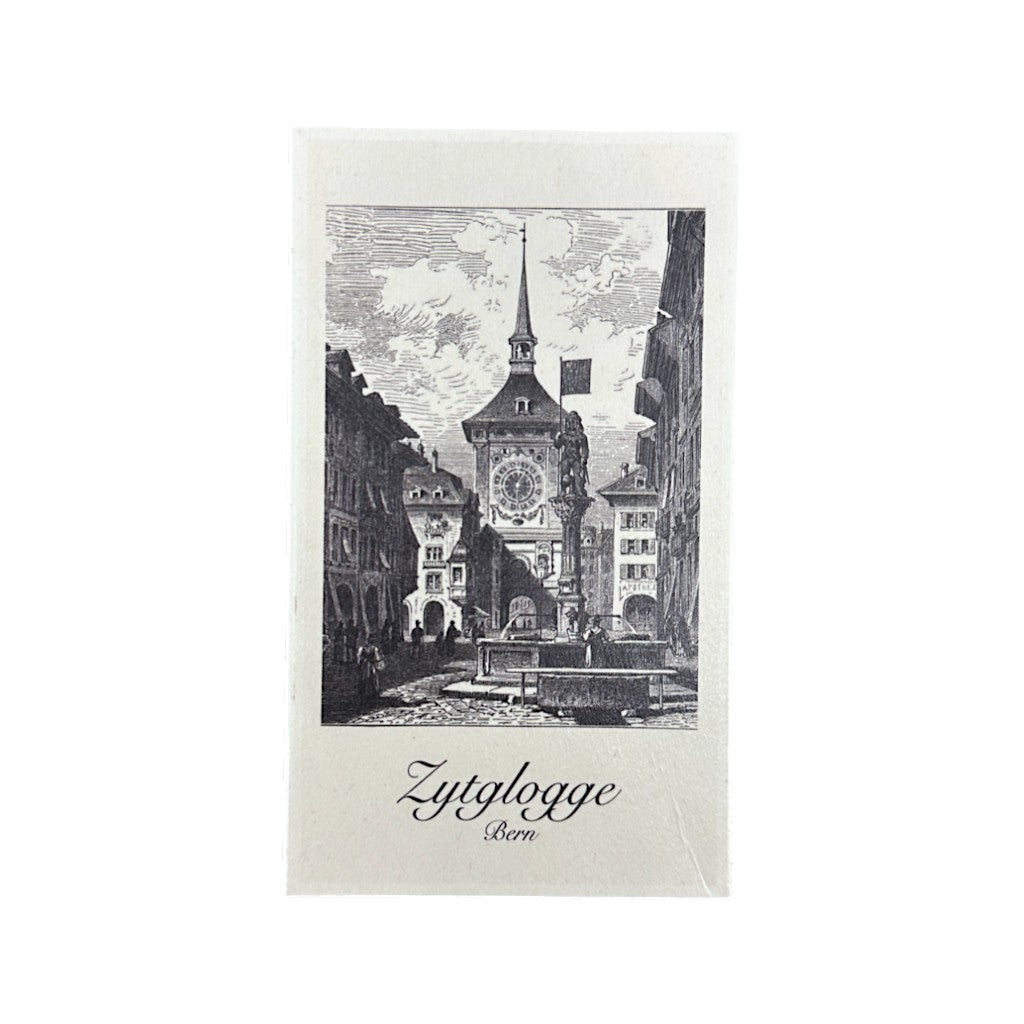 mumix Streichholzschachtel Nostalgie Zytglogge