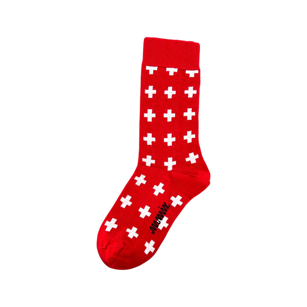 mumix Socken Swiss Cross