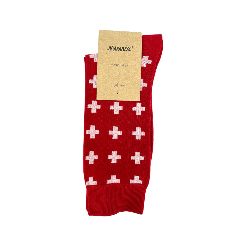 mumix Socken Swiss Cross