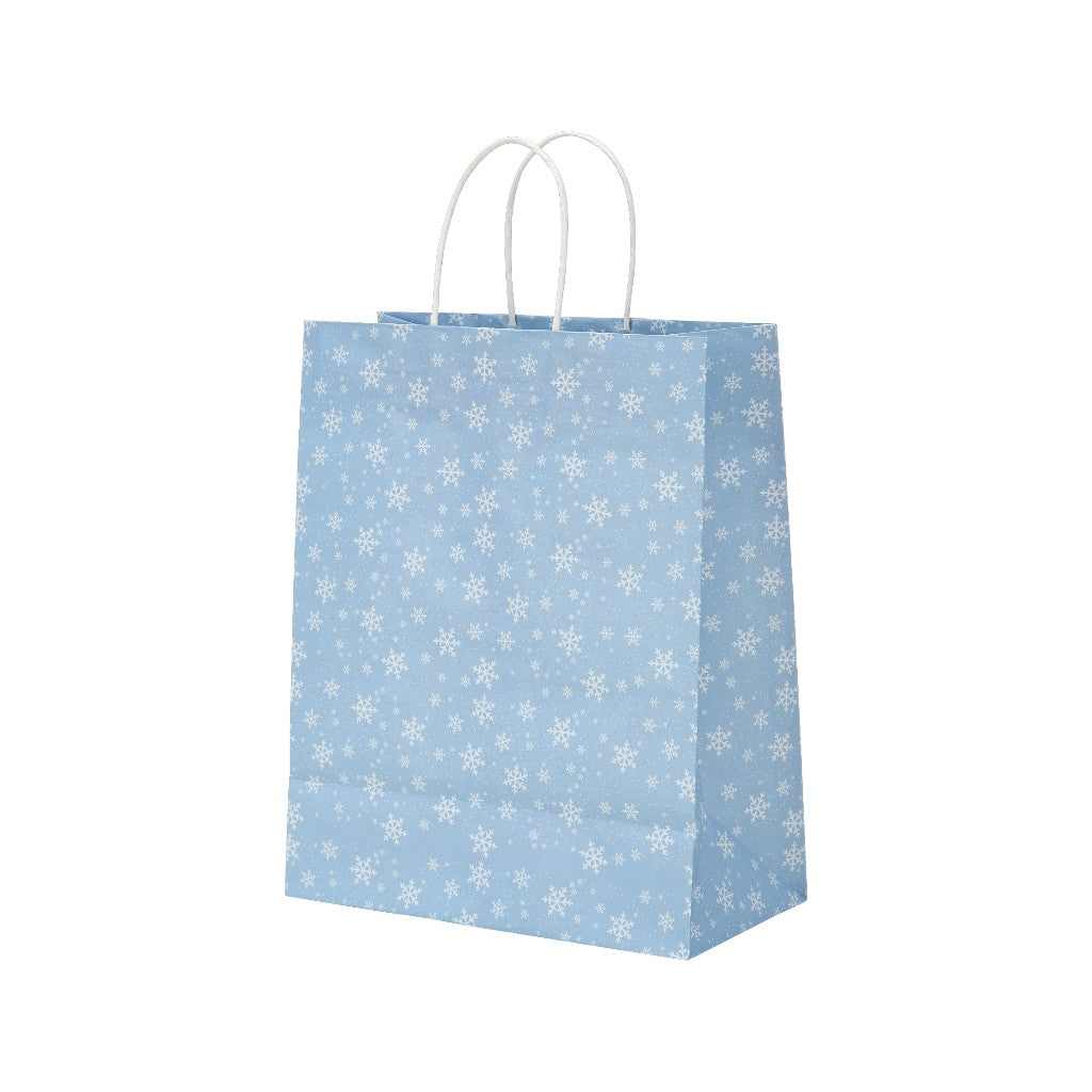 Geschenktüte Schneeflocken