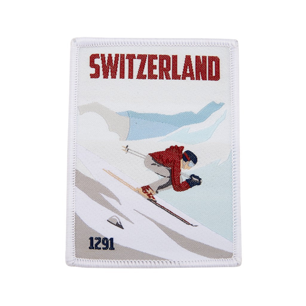 mumix Patch Switzerland Skifahrer
