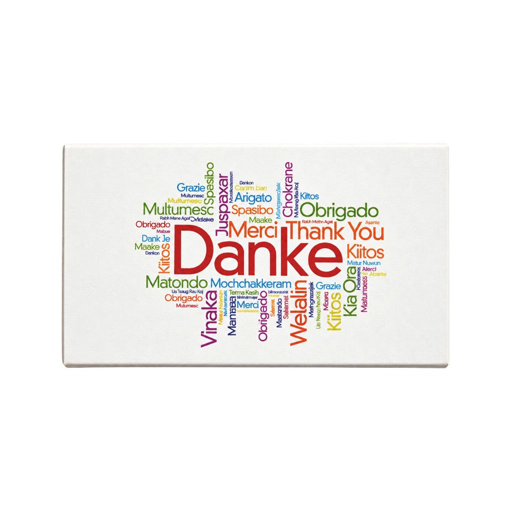 mumix Streichholzschachtel Danke