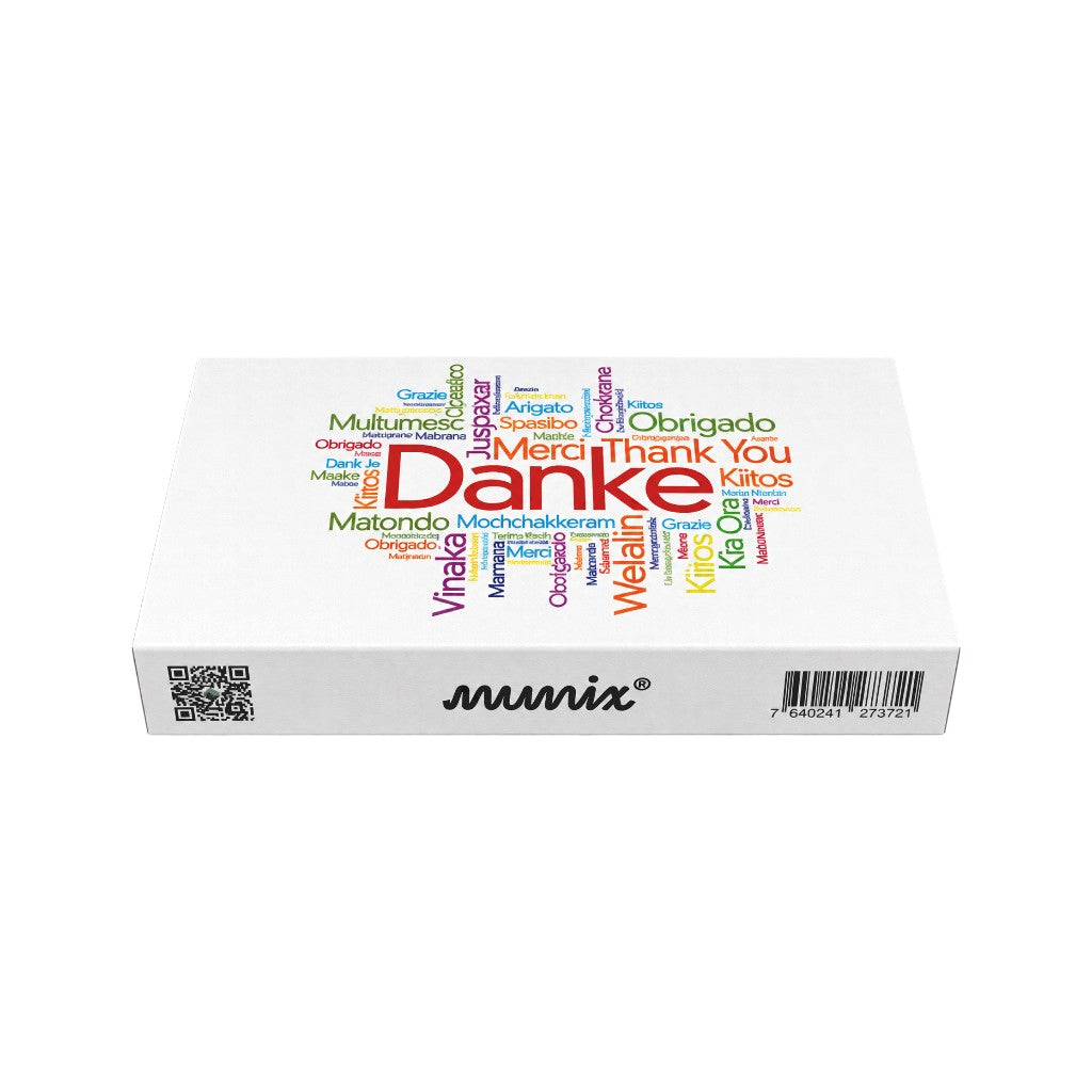 mumix Streichholzschachtel Danke