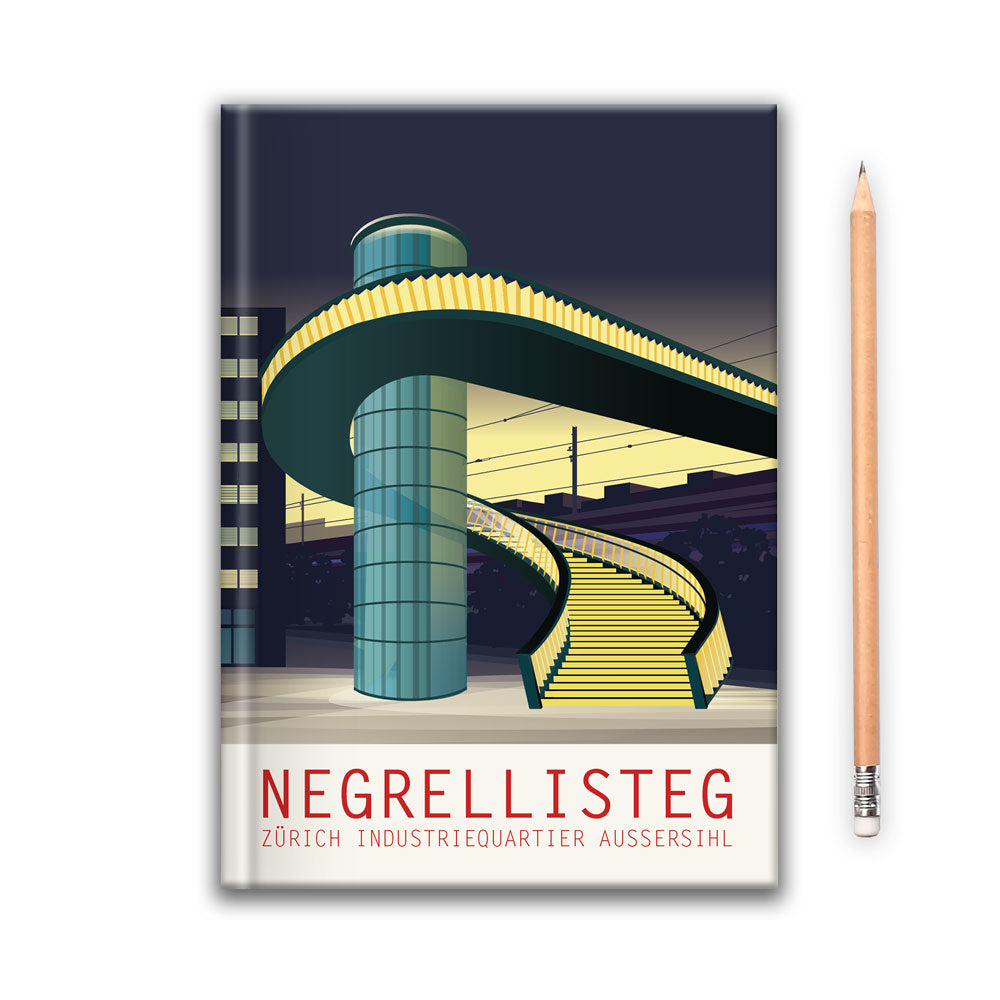 s.wert Notizbuch Zürich Negrellisteg