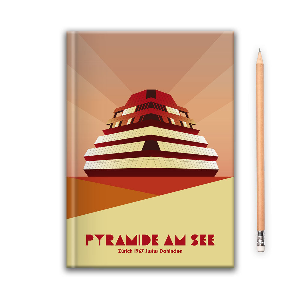 s.wert Notizbuch Zürich Pyramide am See