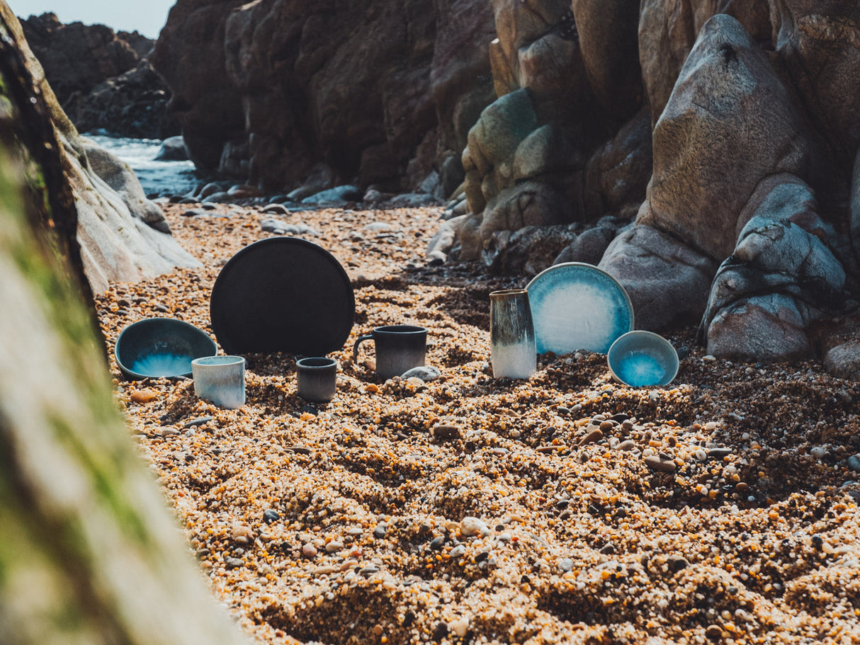 soñho Brisa Teller klein Ø 22 cm aqua reaktiv