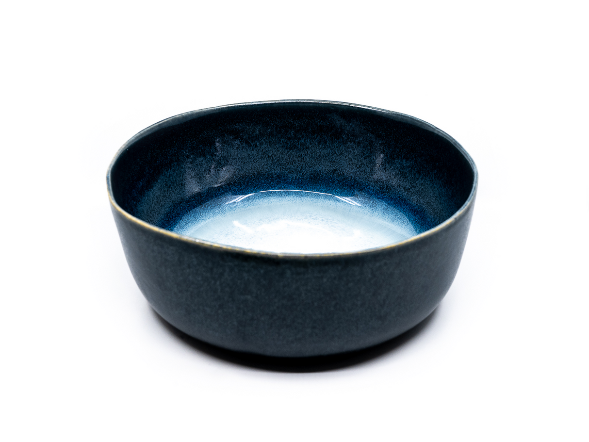 soñho Prado XL Salatschale petrolblau reaktiv