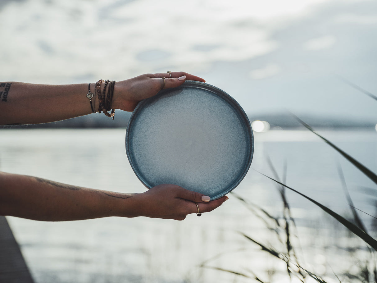 soñho Brisa Teller klein Ø 22 cm aqua reaktiv