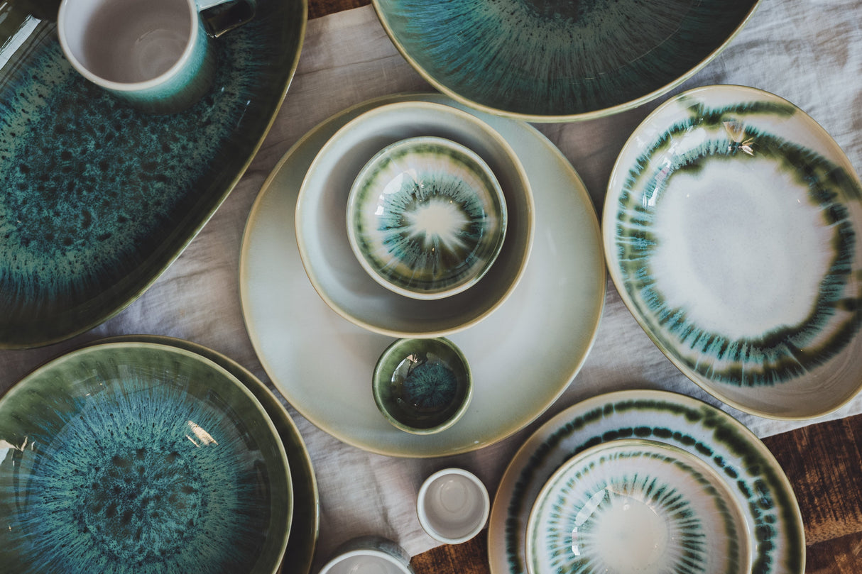 soñho Aguarela Verde Teller gross Ø 26 hellgrün reaktiv