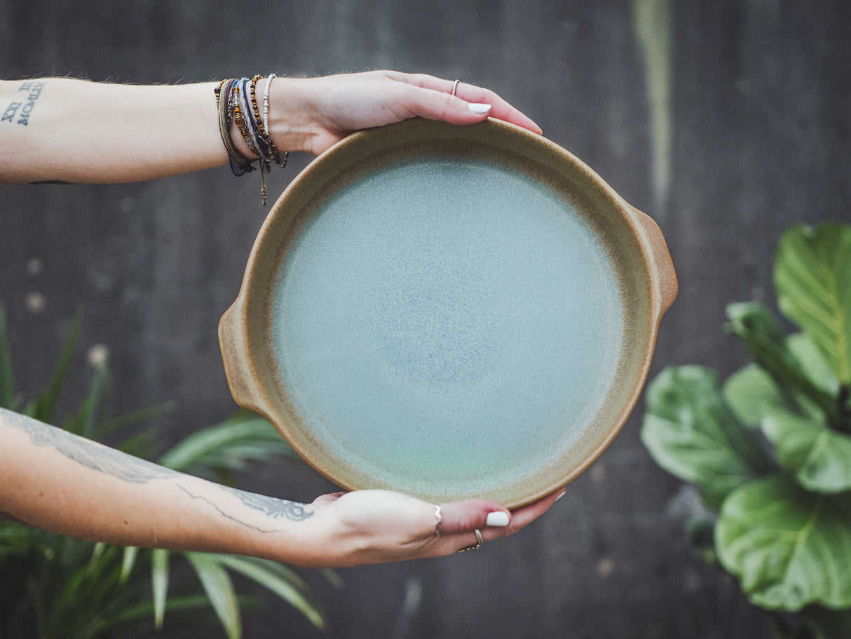 soñho Menta Ofenform rund grünbraun