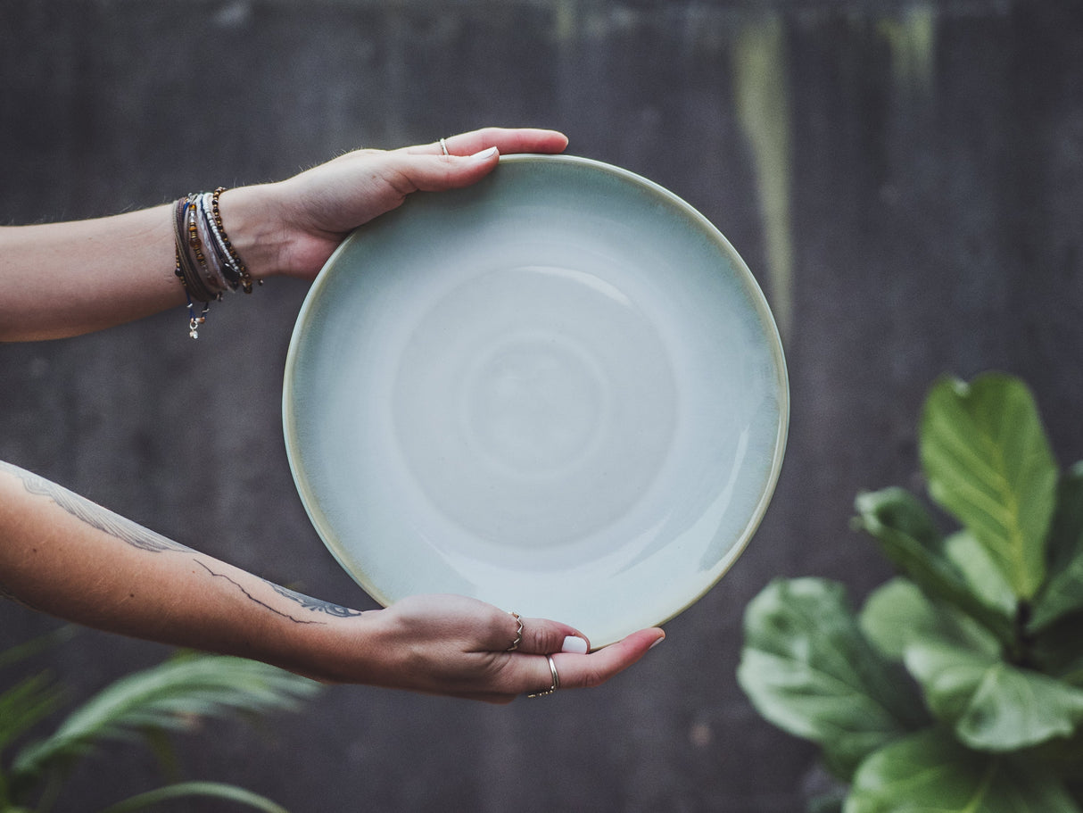 soñho Aguarela Verde Teller gross Ø 26 hellgrün reaktiv