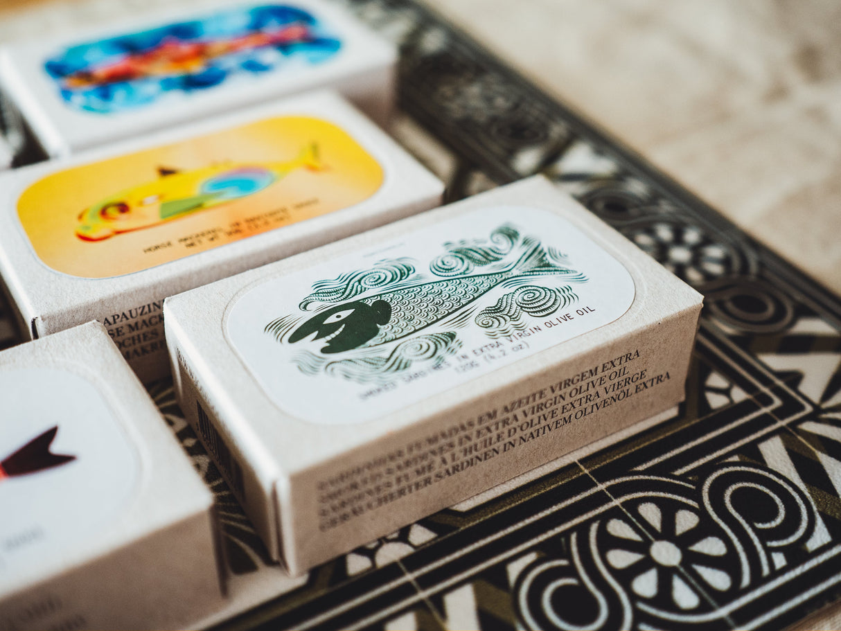 Jose Gourmet Geräucherte Sardinen in nativem Olivenöl, 120 gr