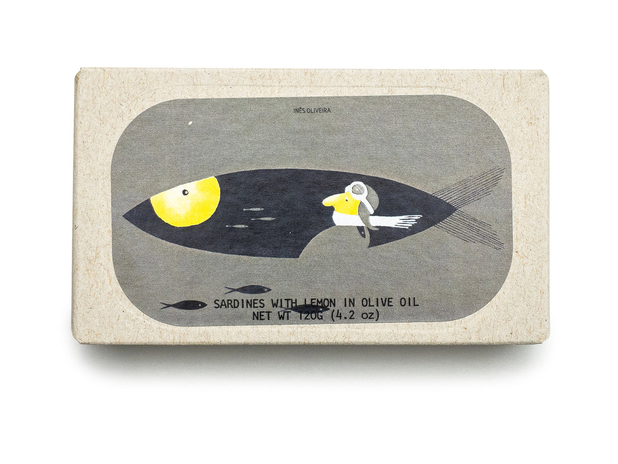 Jose Gourmet Sardinen mit Zitrone in Olivenöl, 120 gr