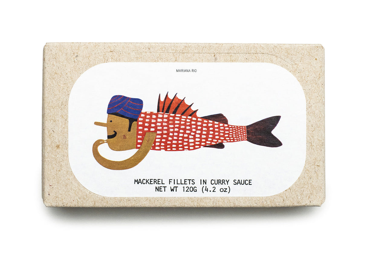 Jose Gourmet Makrelenfilets in Curry, 120 gr