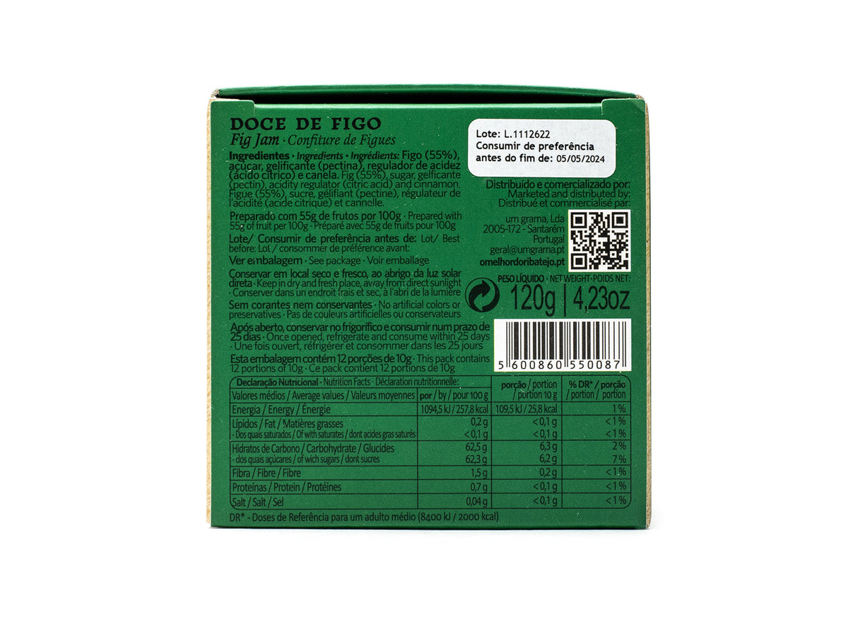 Um Grama Feigenkonfitüre, 120 g