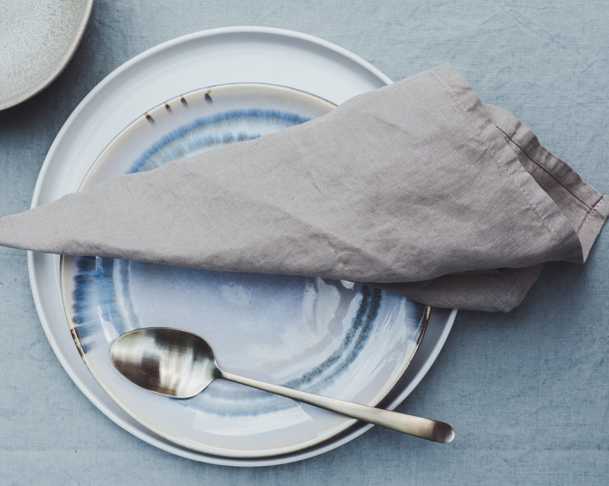 Abraço - Stoffservietten 2-pack taupe