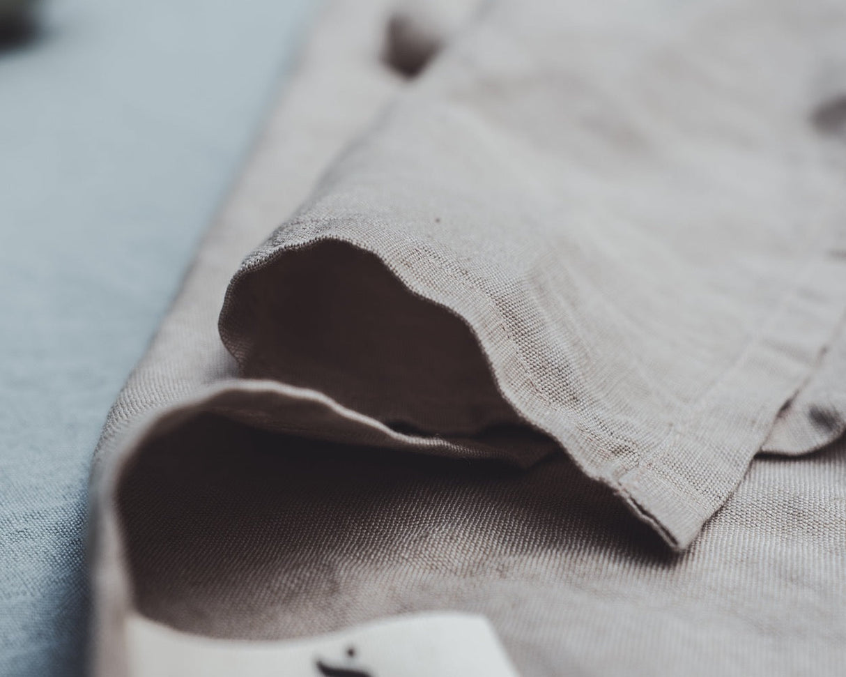 Abraço - Stoffservietten 2-pack 45 x 45 taupe Medium 2 von 4