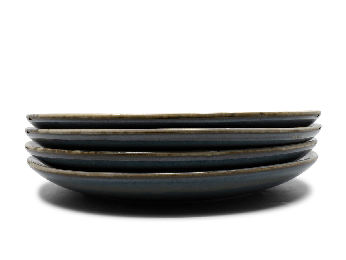 soñho Coral Azul Teller gross Ø 26 blauweiss reaktiv