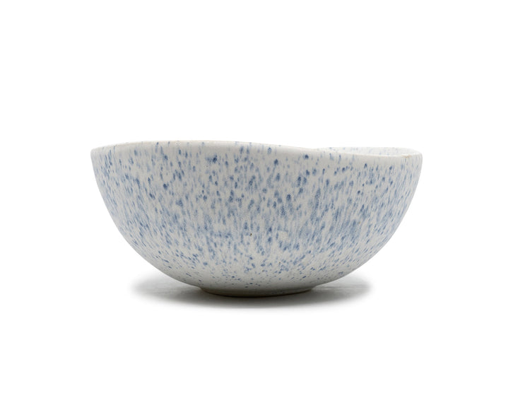 soñho Azul Manchado Müslischale blauweiss gesprenkelt