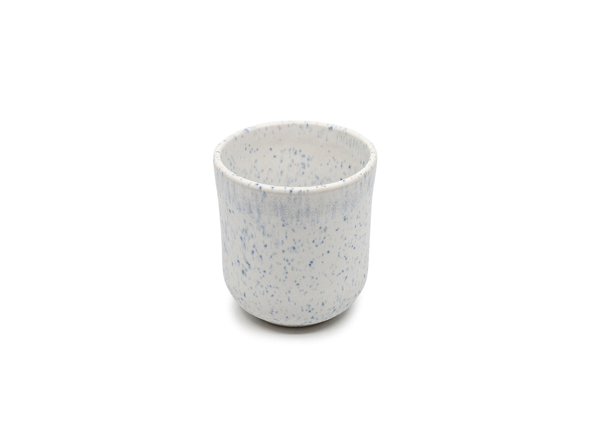 soñho Azul Manchado Becher blauweiss gesprenkelt