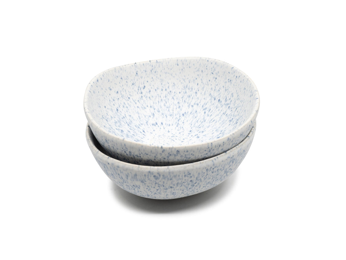 soñho Azul Manchado Müslischale blauweiss gesprenkelt