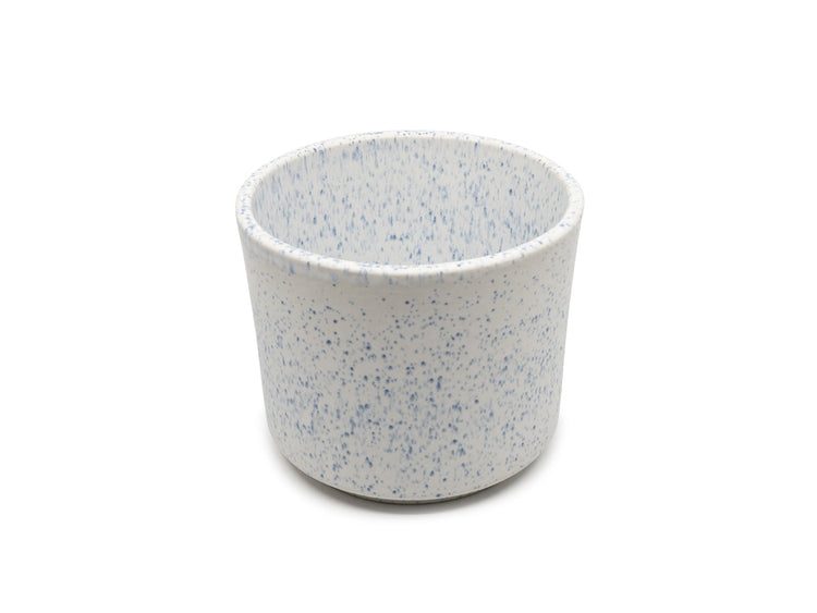 soñho Azul Manchado Blumentopf Ø13 blauweiss gesprenkelt