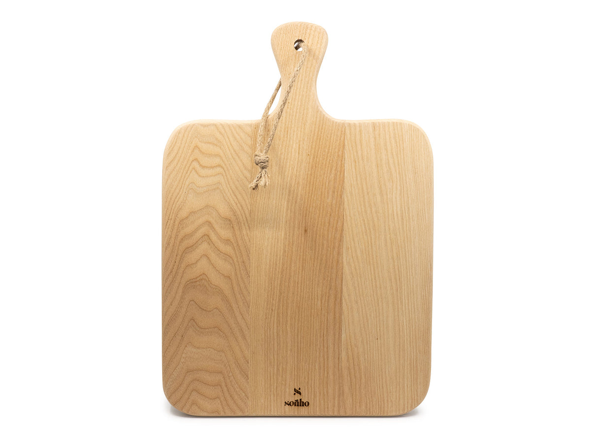 soñho Holz Schneidebrett mit Griff
