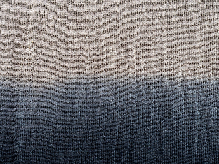 soñho Transiçao Tischdecke 160 x 320 Tie Dye blau