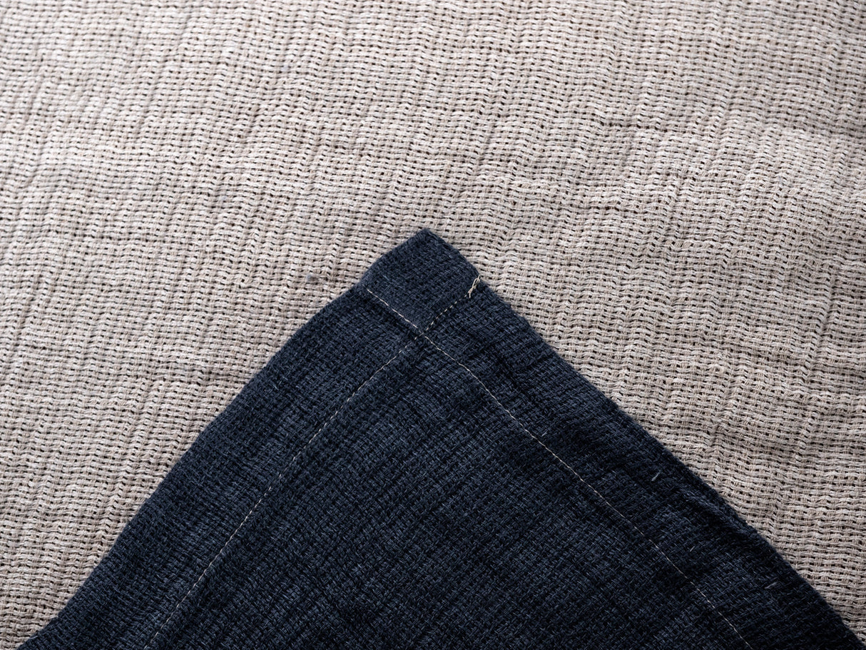 soñho Transiçao Tischdecke 160 x 260 Tie Dye blau