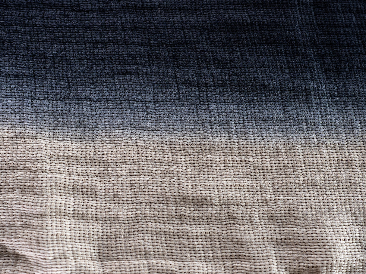 soñho Transiçao Tischläufer 50 x 150 Tie Dye blau