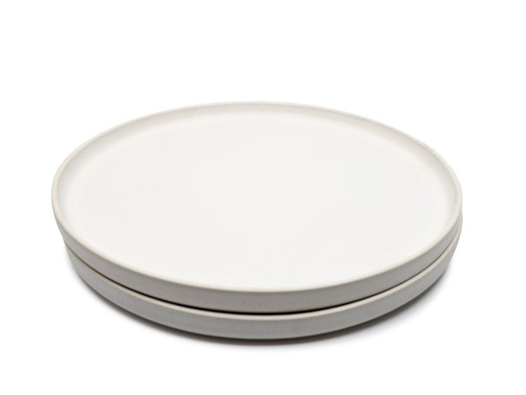 Concha Branca - Teller gross Ø 26 cm weiss matt