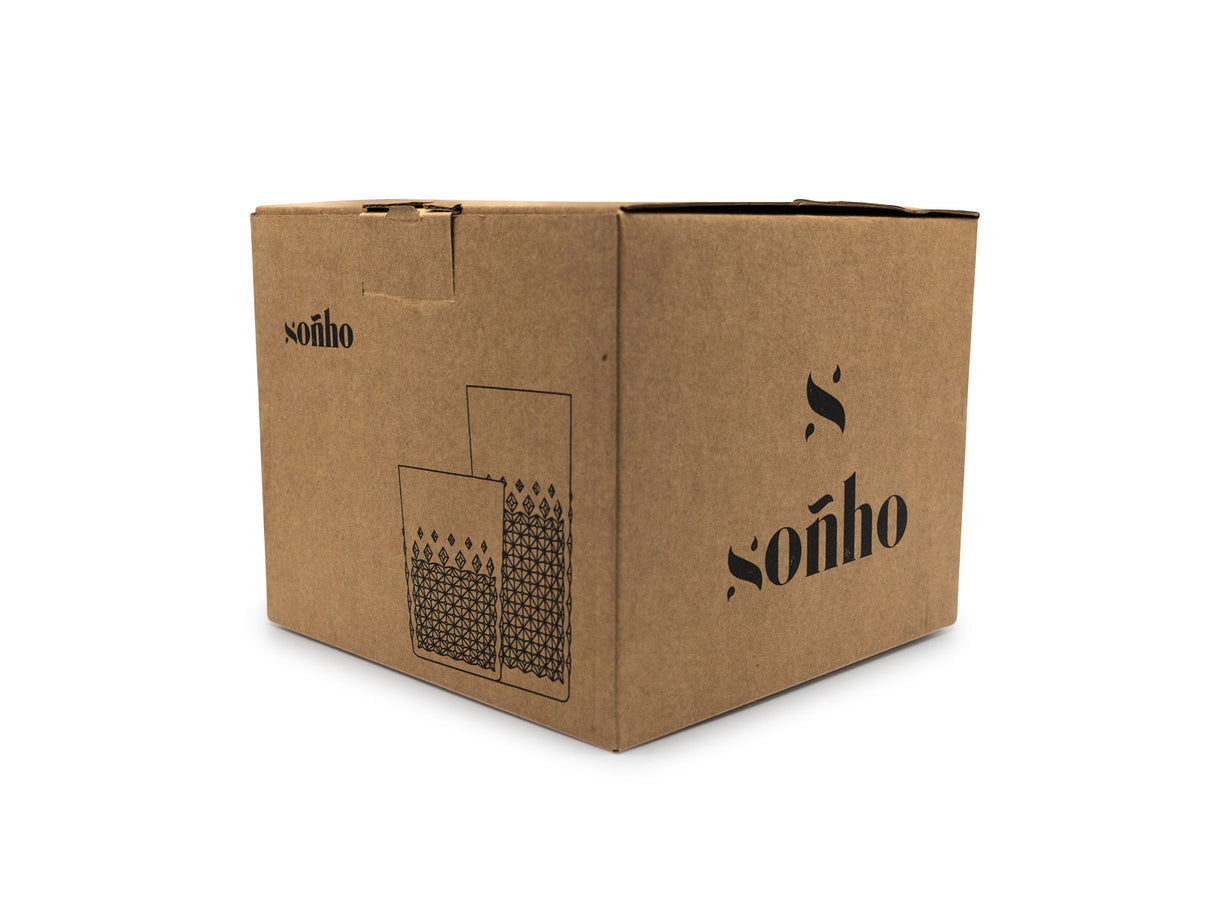 soñho Cristais Trinkglas 35 cl, 4er Set